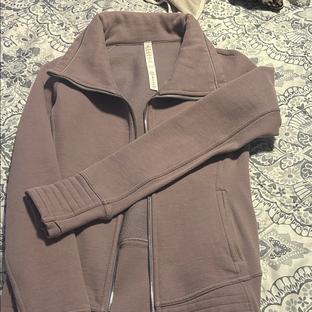 Lululemon Athletica Lavender Bomber Jacket
